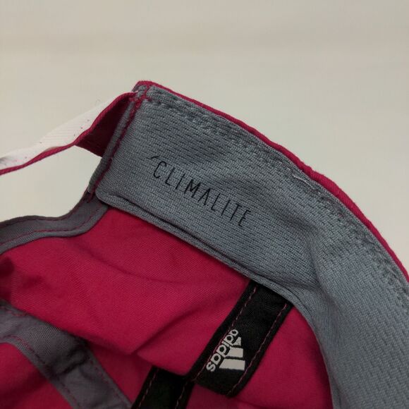Adidas Climalite Women's Strapback Hat Pink Adjustable Embroidered Logo - Picture 7 of 8